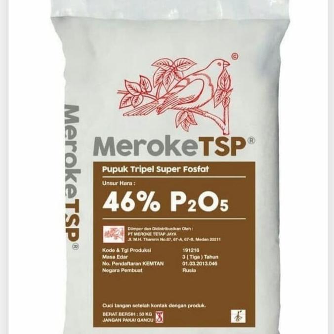 New- PUPUK MEROKE TSP 1KG