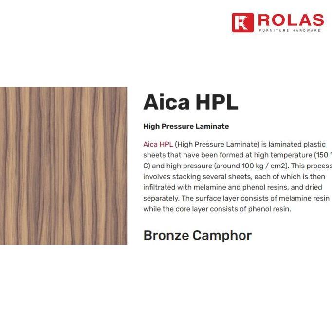 Hpl Aica Bronze Camphor Ina 8116 C S16 / Hpl Aica Woodgrain  Sale