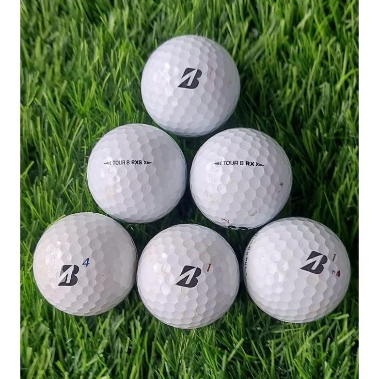 BOLA GOLF BEKAS BRIDGESTONE TOUR B MIX GRADE B ISI 12PCS