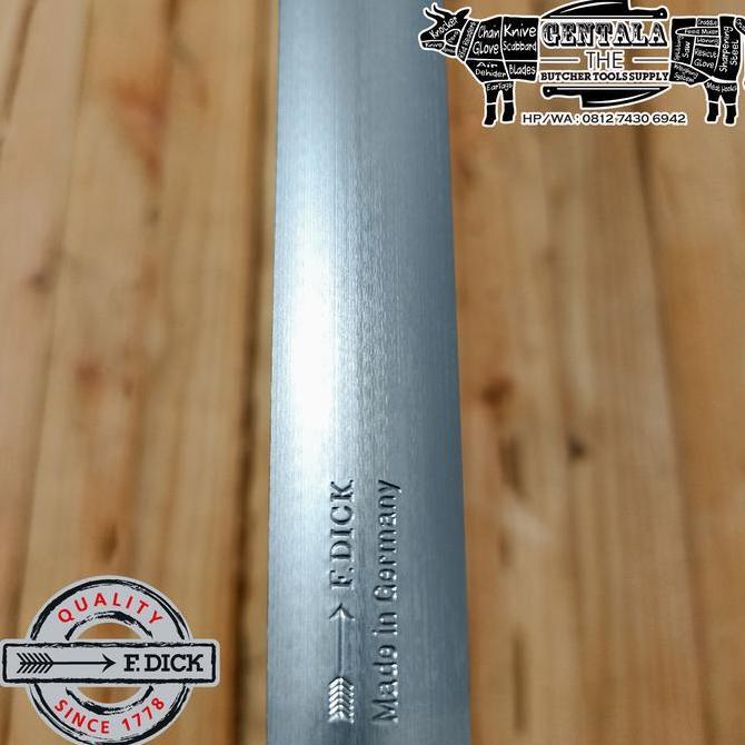 New- Asahan F. Dick Eurocut Sharpening Steel Fine Cut Oval 30cm