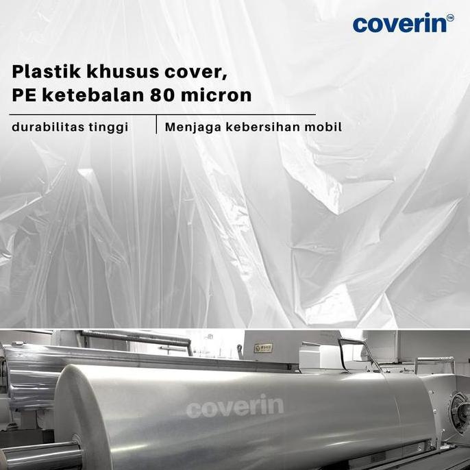 Murah Cover Mobil Denza D9 Plastik Pe Sarung Mobil Transparan Tebal Dan Kuat - Coverin
