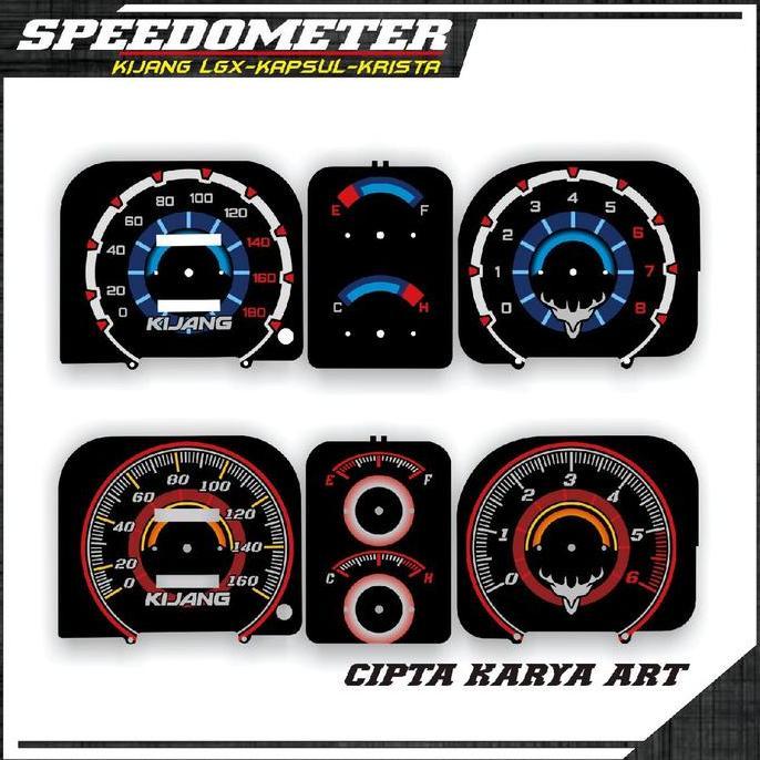 Grosir Speedometer Kijang Lgx Kapsul Krista Papan Panel Spedometer Variasi Custom Mobil