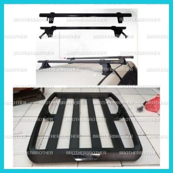 Sale Paket Rak Rack Kaki Jepit Body Mobil Calya Sigra Roof Rack Universal