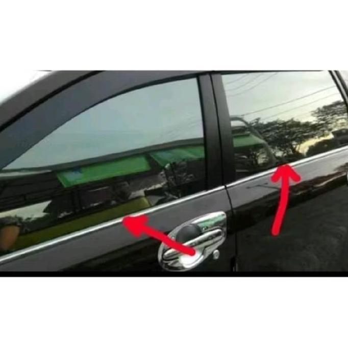 Murah Window Liner Lis Kaca Samping Pintu Toyota Avanza / Xenia 2004 2005 2006 2007 2008 2009 2010 2