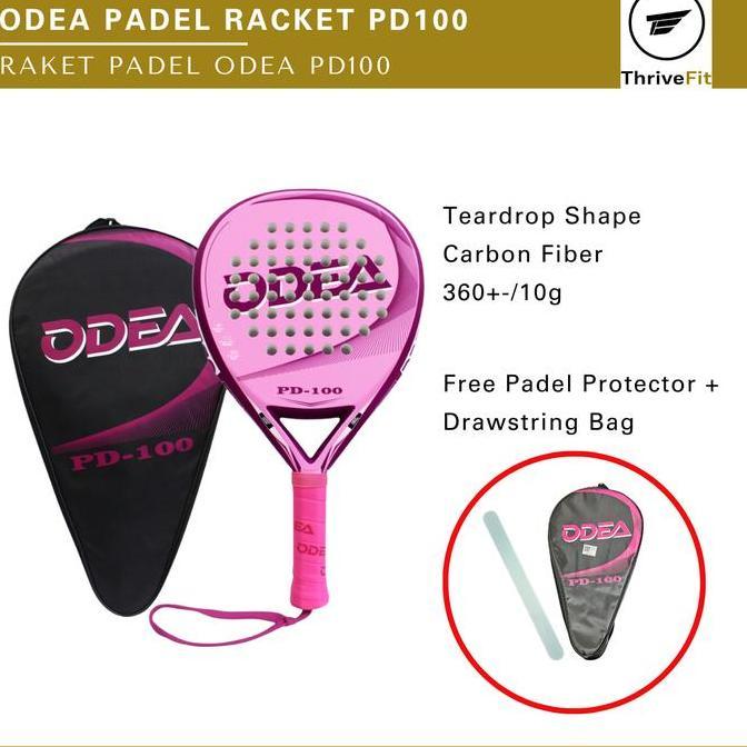 ODEA Padel Racket / Raket Padel Odea Carbon Fiber - PD100