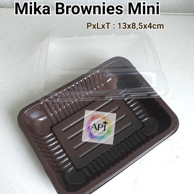 Terlaris Mika Brownies Mini / Tray Brownies Mini / Mika Bento Mini / Mikakuemin