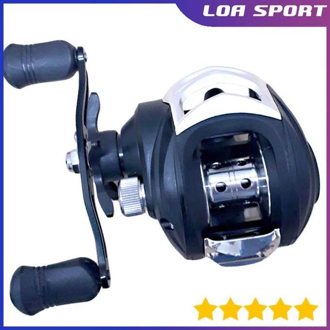 Reel BC Baitcasting Yumoshi Handle Kiri 19 BB 10 Level Magnetic Brake Terlaris