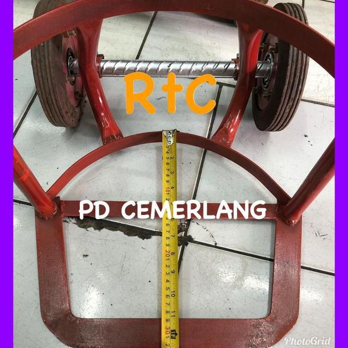 Trolley Galon Troli Gas Besar Troli 2 Roda Serbaguna