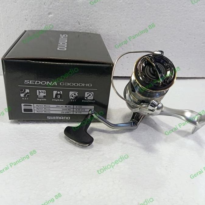 Reel Shimano Sedona 2023 C3000HG Terlaris