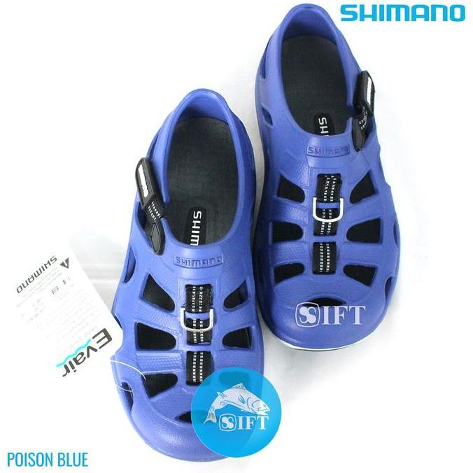 Sepatu Mancing SHIMANO EVAIR MARINE SHOES Poison Blue Terlaris