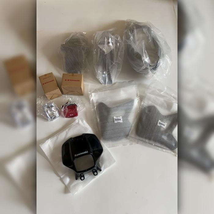 Cover Body Fairing Plastic Set Kawasaki Ksr110 Ksr Old Ksr80 Ksr2 Original Dan Terpercaya