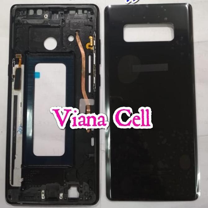 BACKDOR BACKDOOR FRAME LCD FULLSET SAMSUNG NOTE 8 N950 N950F HOUSING Terlaris