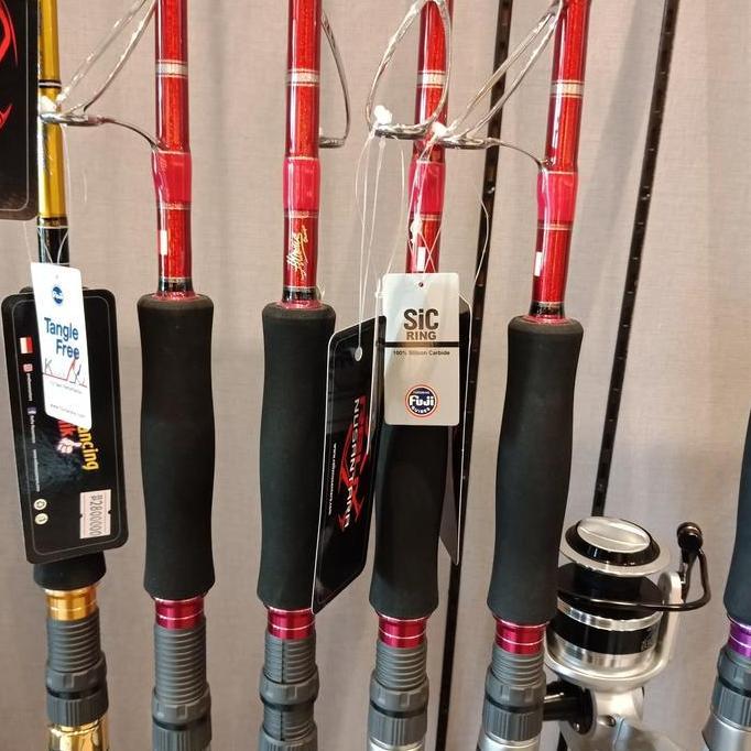 Joran Andy Widjaja Series Relix Nusantara Tp OH/OH Spiral PE6 Terlaris