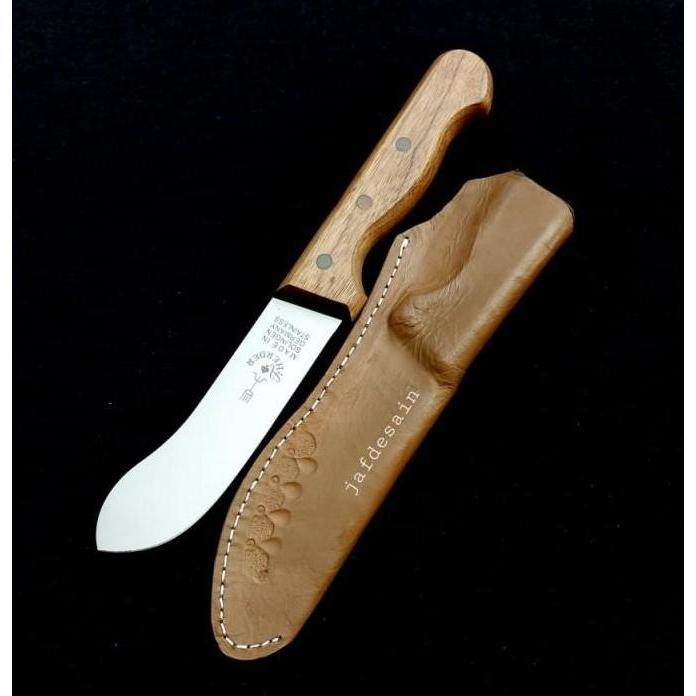 Bullnose Pisau Sembelih Potong Daging Cap Garpu Ori Herder Solingen CO