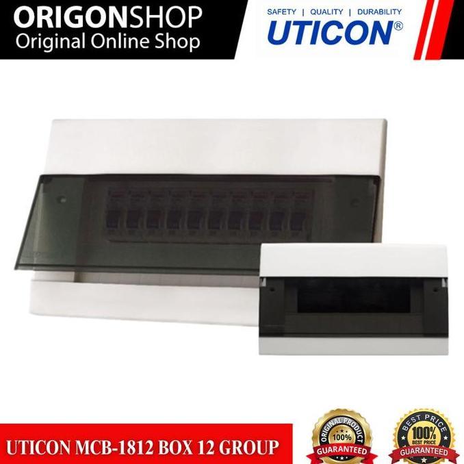 Promo UTICON MCB-1812 Box 12 Group / Panel Box ORIGINAL Diskon