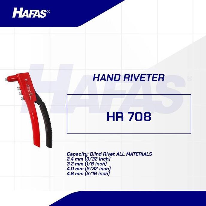 BEBAS ONGKIR - Hand Riveter, Tang Rivet SRC HR-708