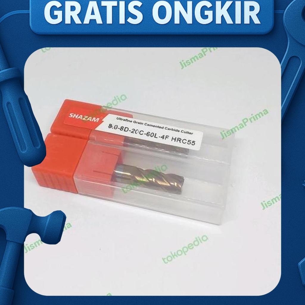 Endmill 8Mm Endmill Carbide 8Mm Endmill Hrc