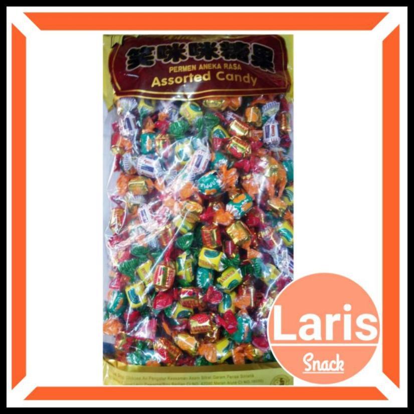 PERMEN BUAH XIAOMIMI ASSORTED FRUIT CANDY / XIAO MIMI / XIAO MI MI / PERMEN KILOAN / LARISSNACK