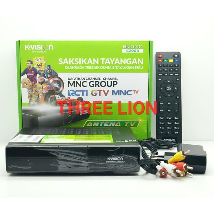 Receiver Kvision C2000 Bromo Gratis Paket Juara
