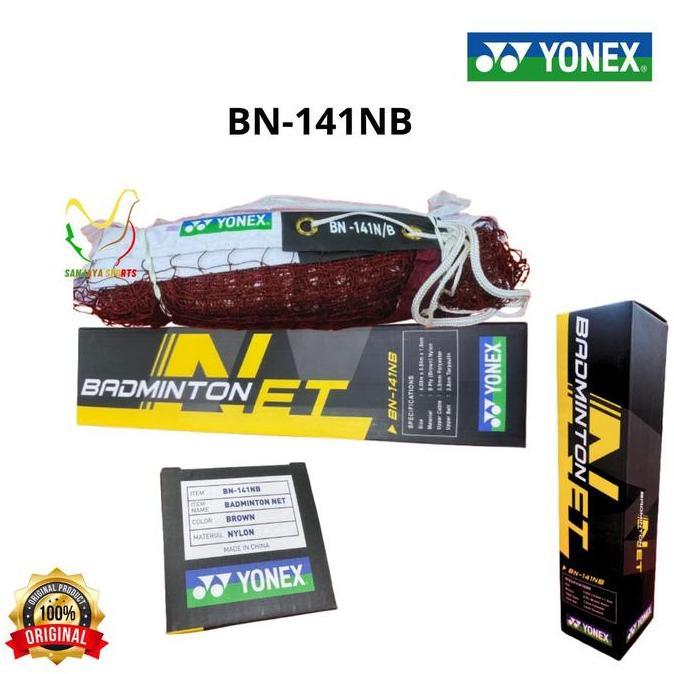 Net Yonex BADMINTON BULUTANGKIS NET YONEX BN 141 NB ORIGINAL Terlaris