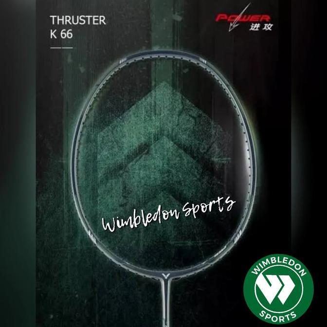 Raket Badminton Victor Thruster K 66 / Raket Victor TK-66 /TK 66 (66g) Terlaris