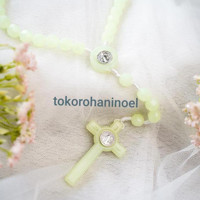 ~~~~~] Rosario Fosfor 10mm Souvenir Katolik