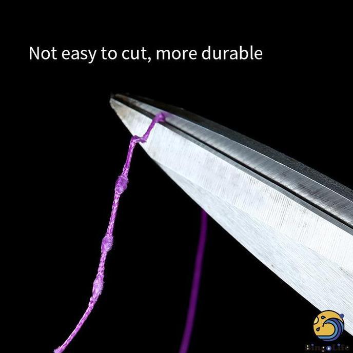 BingoLife Senar Pancing Jepang PE 100m Jalinan Memancing Anti Gigitan Kuat Senar Pancing Kuat Anti K