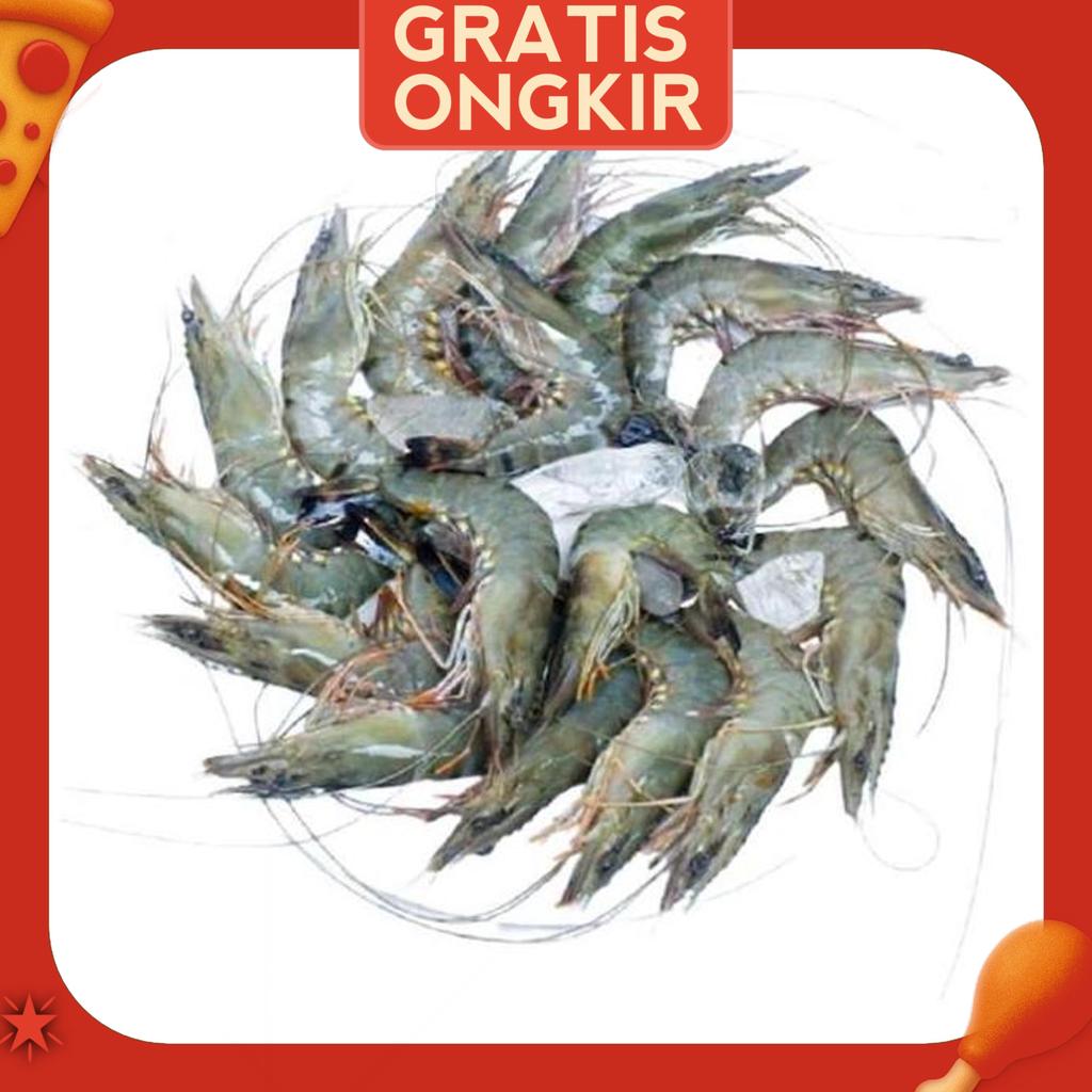 Udang Tiger Segar Ukuran Besar [500 G]