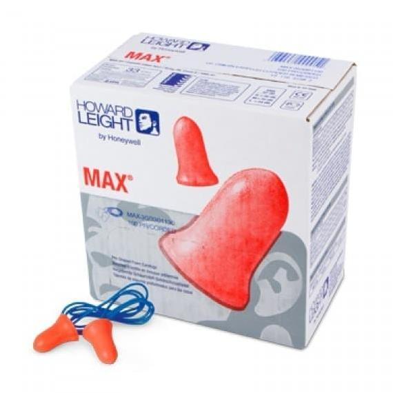 ((((()paling dicari] EarPlug MAX Howard Leight Corded Ear Plug Max 30 (1 Box, 100 Pair)