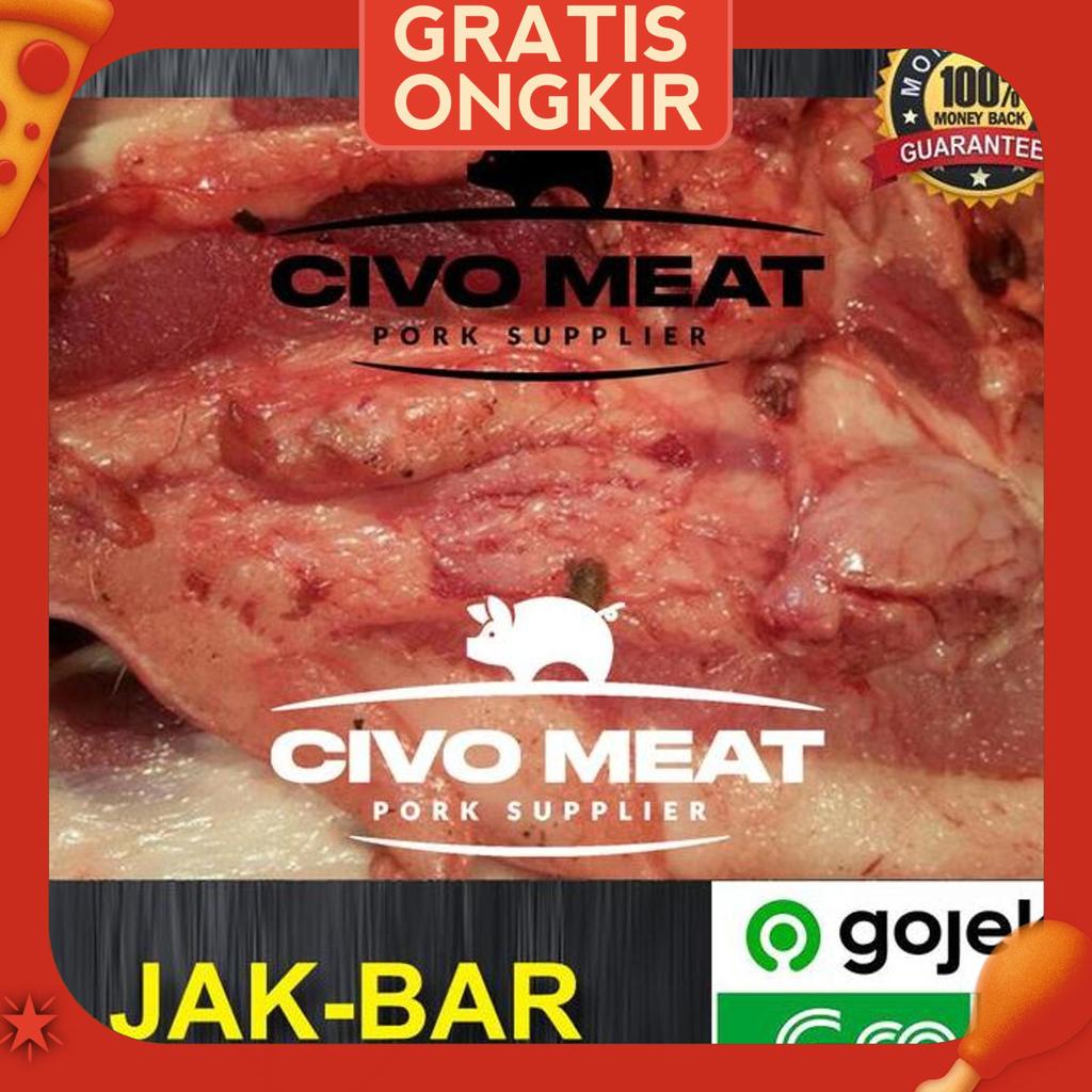 Daging Babi Bagian Leher 1Kg