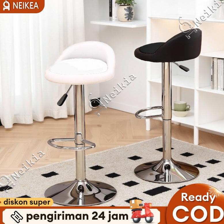 Kursi bar Kursi cafe Kursi bar dapur minimalis Kursi hidrolik Kursi barbershop hidrolik Kursi miniba