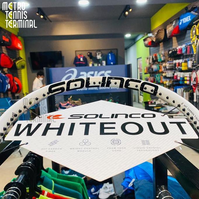 Solinco Whiteout Racket 305 / 290 g ( Raket Tenis Solinco ) Terlaris
