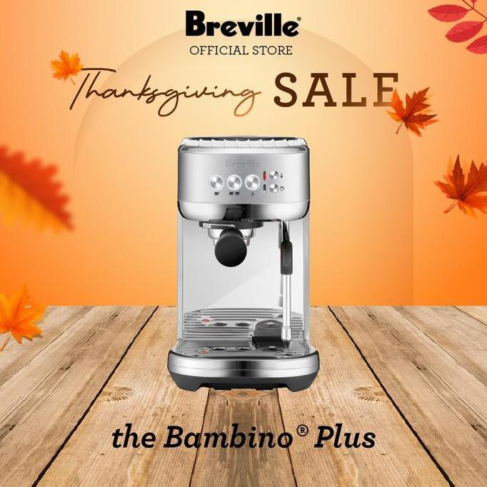 Terlaris Breville The Bambino Plus - Mesin Kopi Espresso Coffee