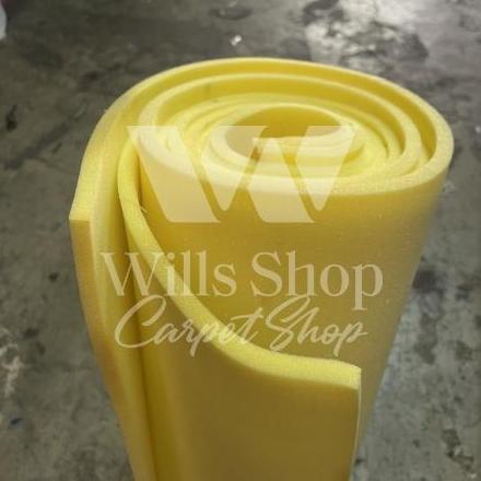 TERBARU Busa Kuning 1 cm / Busa Jok / Royal Foam / Vita Yellow / Busa Super