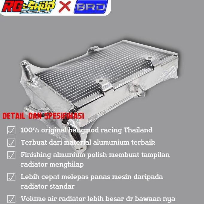 radiator almu/almunium yamaha XMAX BRD thailand Terlaris
