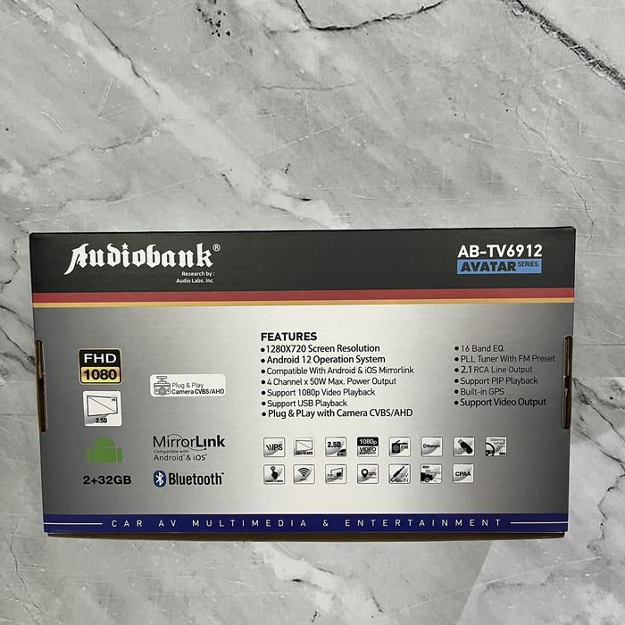 Headunit 9Inch Android Audiobank Original Dan Terpercaya