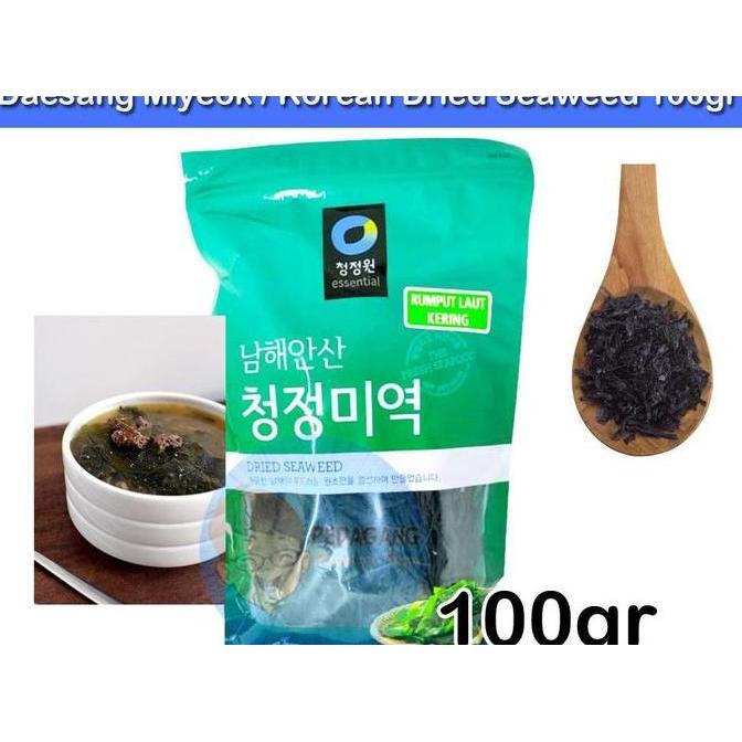 Daesang Chung Jung One Miyeok 100Gr | Korean Dried Seaweed
