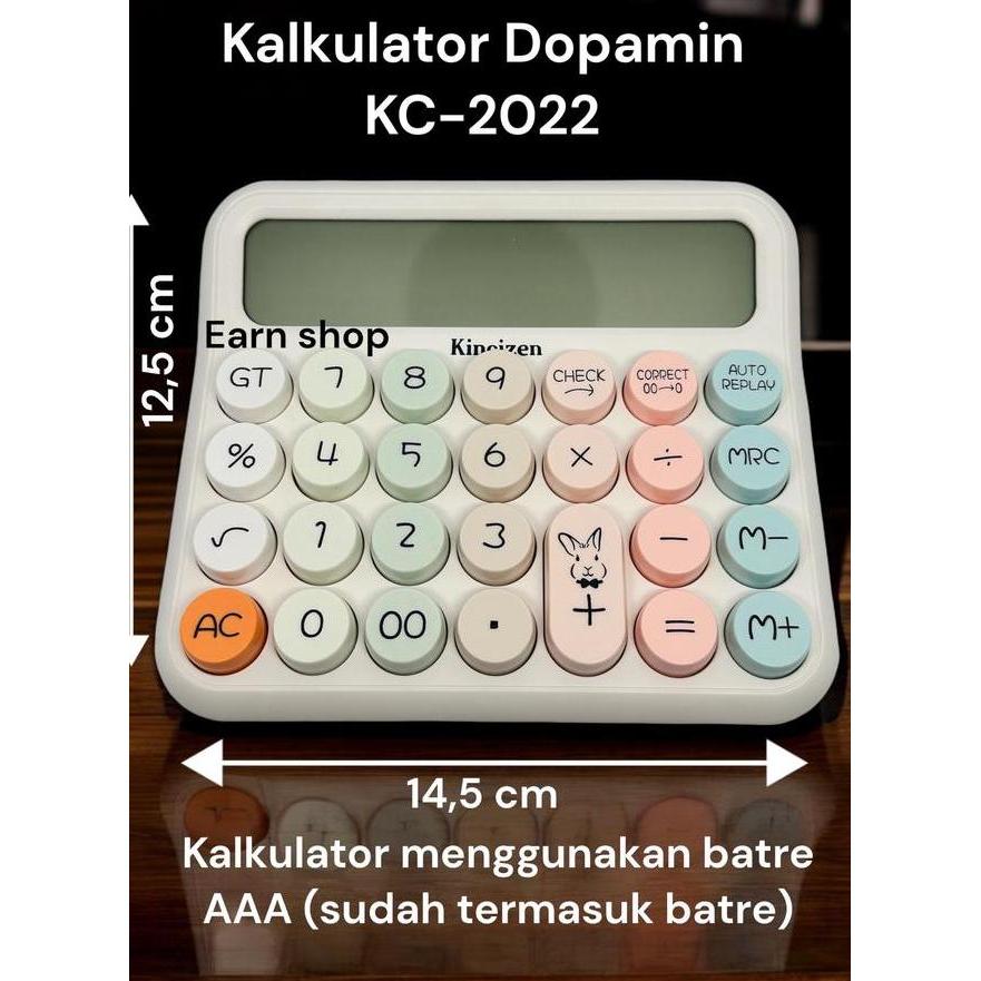 Kalkulator Boba Kincizen Kc2 Kalkulator Dot Dopamin Kalkulator Dagang Lucu Aestatic Keren Kalkulator