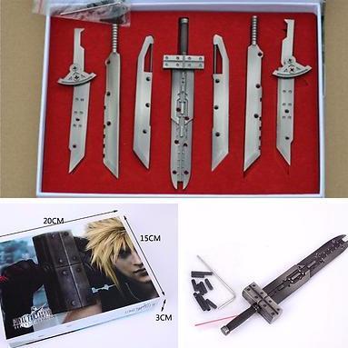 Final Fantasy Ff 7 Vii Advent Children Cloud Assembled Blade Box Set