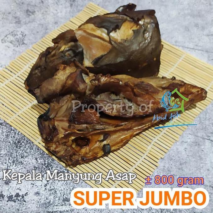 Kepala Manyung Asap Jumbo | Kepala Ikan Manyung Asap Size Jumbo