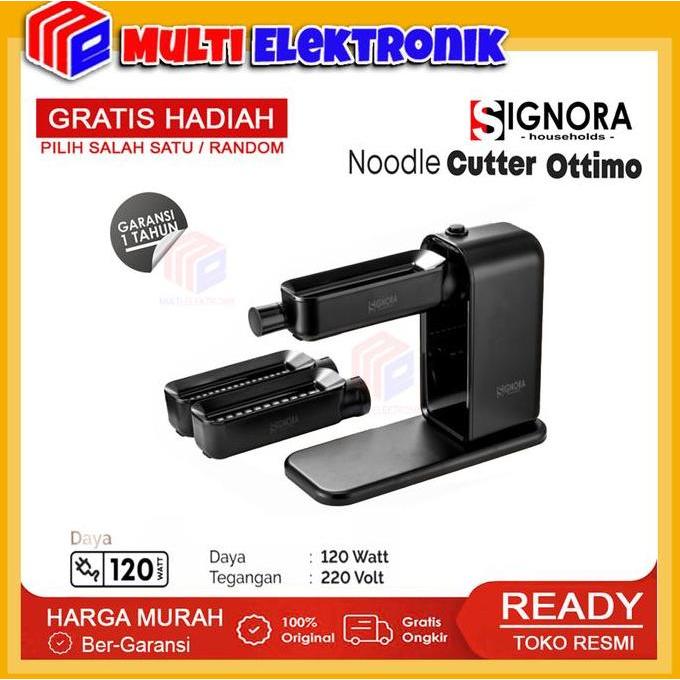 Signora Noodle Cutter Ottimo / Mesin Pembuat Penggiling Mie Bahan Stainless CO