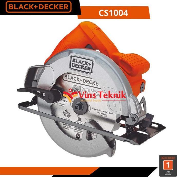 Grosir Black+Decker Cs1004 Mesin Gergaji Kayu Circular Saw 7"