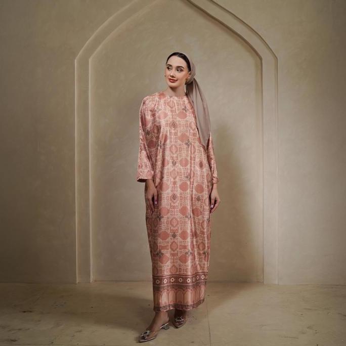 Promo Zm Zaskia Mecca - Lavika Gamis Wanita  - Teman Serumpun - Edisi Laos Dress Formal