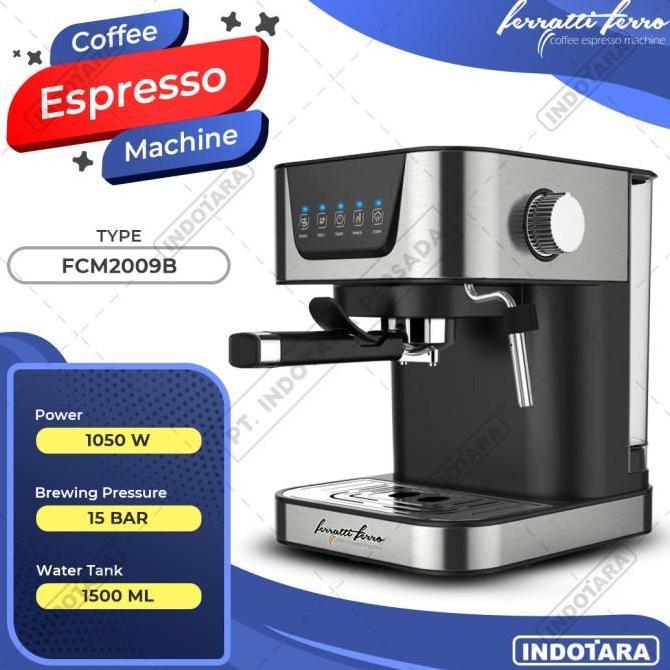 Terlaris Mesin Kopi Espresso / Espresso Machine Ferratti Ferro Fcm-2009B
