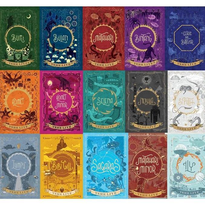 Yabanu_toko - Tere Liye Paket 15 Buku Serial Bumi s/d Buku ILY Original