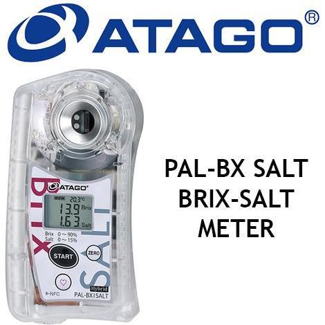 Atago Pal-Bx Brix Salt Meter 4921 Alat Ukur Kadar Gula Dan Garam