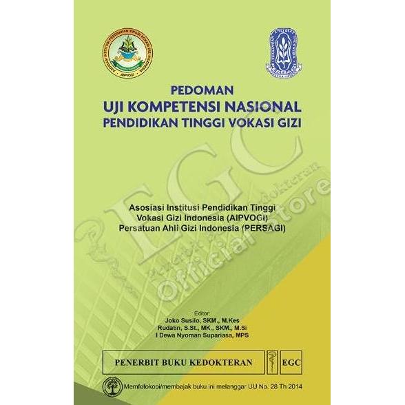 Ready PEDOMAN UJI KOMPETENSI NASIONAL PENDIDIKAN TINGGI VOKASI GIZI - I DEWA