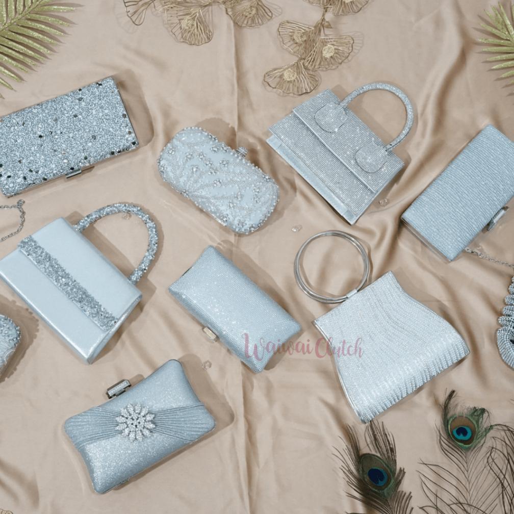 Waiwai Tas Tangan Wanita Special Collection Silver