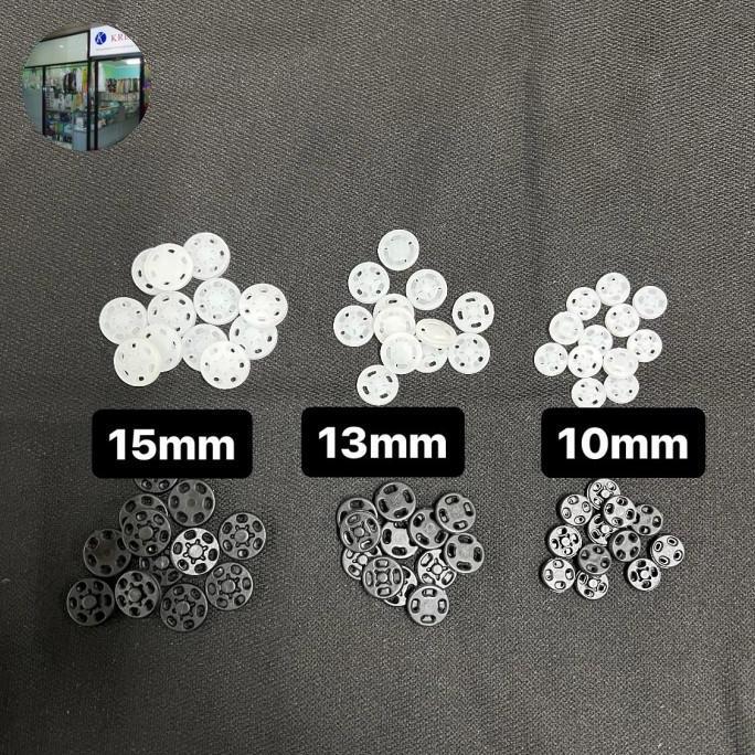 kancing jepret cetek plastik KAM 1pak(1000pasang) Promo Premium