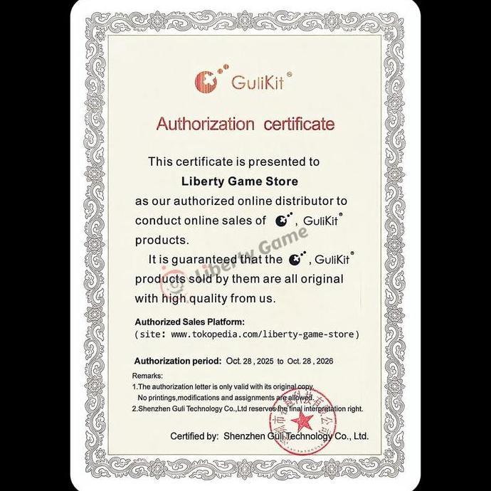 renggastore0 - Gulikit ES / ES Pro E-Sports Wireless Controller Bluetooth Gamepad High Precision PC 